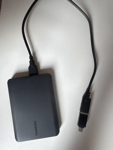 HD Externo Toshiba 2TB Canvio Basics Preto