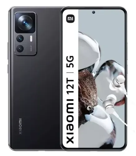 Smartphone Ceular Xiaomi 12t 256 Gb Preto 8 Gb Ram Na Caixa Muito Novo