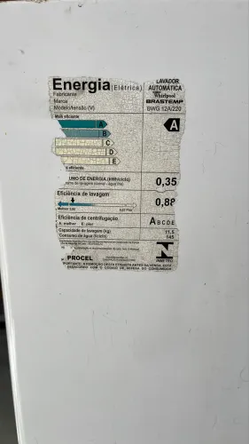 Máquina de lavar 11,5kg 