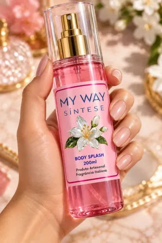 BODY SPLASH FEMININO MY WAY 200ML | FLORAL ELEGANTE ?