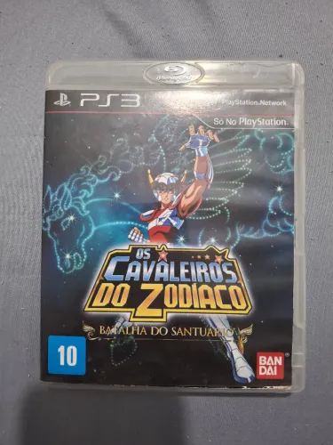 Jogo Os Cavaleiros do Zodíaco: Batalha do Santuário - PS3 Original