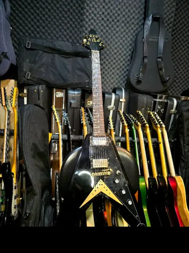 Epiphone Flying V Reissue 1958 Black Ebony /ñ Gibson fender prs esp ltd ibanez Jackson emg