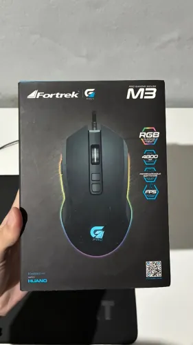 Mouse Gamer Fortrek G PRO M3, 4800dpi - Em excelente estado