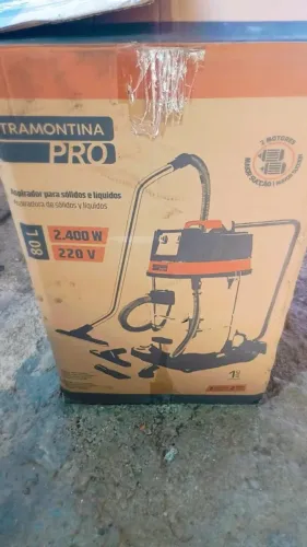 Aspirador De Sólidos E Líquidos 2400w 80l - Tramontina Pro
