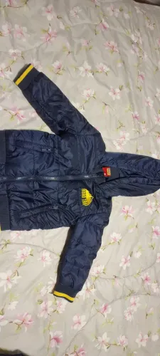 Casaco puff infantil