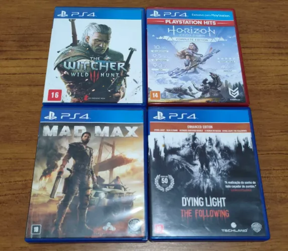 Jogos PS4 em Excelente Estado