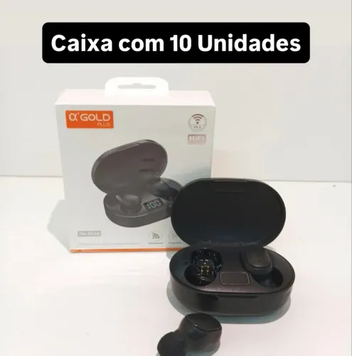 Fone Sem Fio Agold | 10 unidades | ATACADO