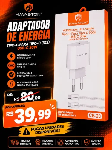 Carregador Iphone