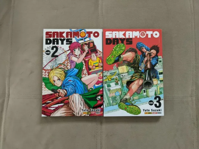 Mangás Sakamoto Days. Volumes (02-03)