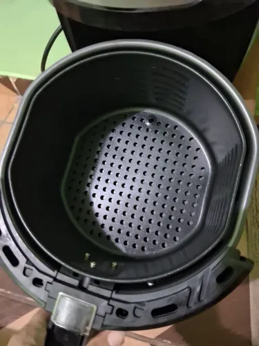 air fryer 1500 w Britânia pouco tempo de uso
