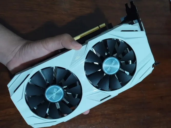 Placa de Vídeo ASUS Dual GeForce GTX 1060 6GB - Com Defeito / Sucata