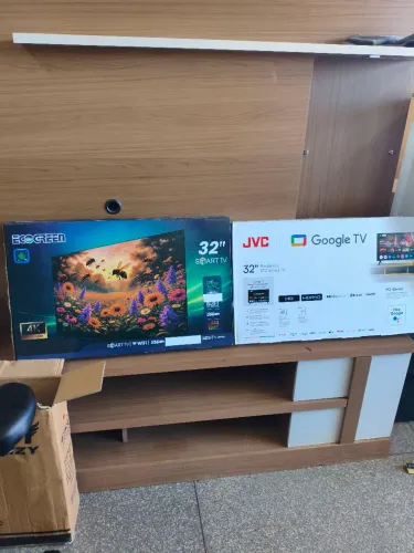 SMART TV 32 POLEGADAS NOVAS NA CAIXA SEM USO COM GARANTIA E ENTREGA GRÁTIS APROVEITEM ?