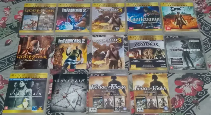 Jogos PS3 Favoritos e Sequências