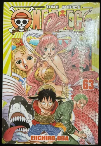 One Piece mangá volume 63 NOVO LACRADO Panini Eiichiro Oda