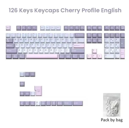 Vendo conjunto de keycaps 126 peças