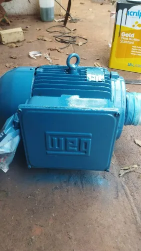 Motor weg 12 CV monofásico baixa rotação