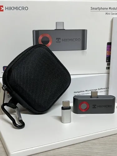 Câmera Termográfica para Celular Hikmicro Mini1 USB-C - Nova, Lacrada, com NF
