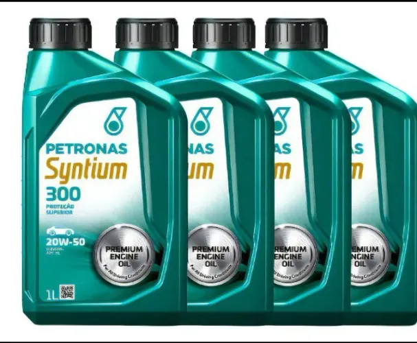 Óleo de motor petronas syntiun 20w50