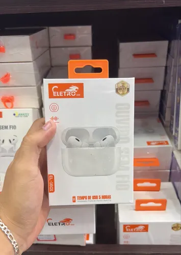 Fone de ouvido sem fio - Novo na caixa!