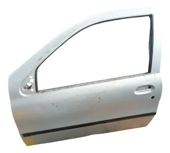 Porta Dianteira Esquerda Fiat Palio 1997/2005 C/detalhe Dianteira Esquerdo Branco