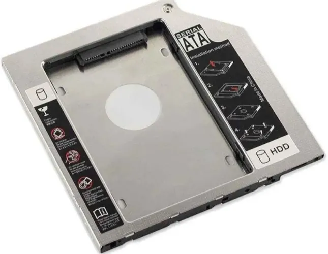 Adaptador Dvd para Hd Ou Ssd Notebook Drive Caddy 9,5mm Sata