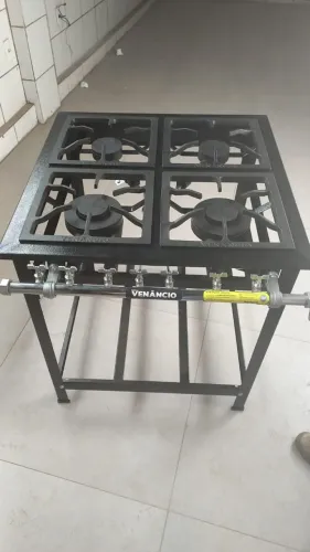 FOGÃO VENANCIO 4 BOCAS 30X30 NOVO