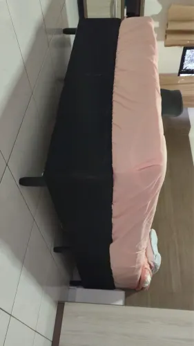 Vendo base de cama box de casal