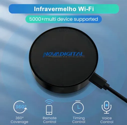 Controle TV e Ar pelo Celular e Comando de Voz
