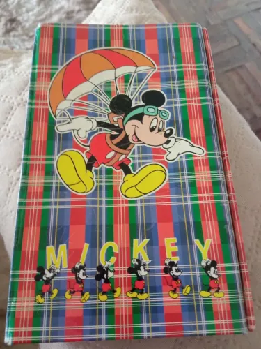 Agenda Mickey mouse anos 80/90 colecionáveis 