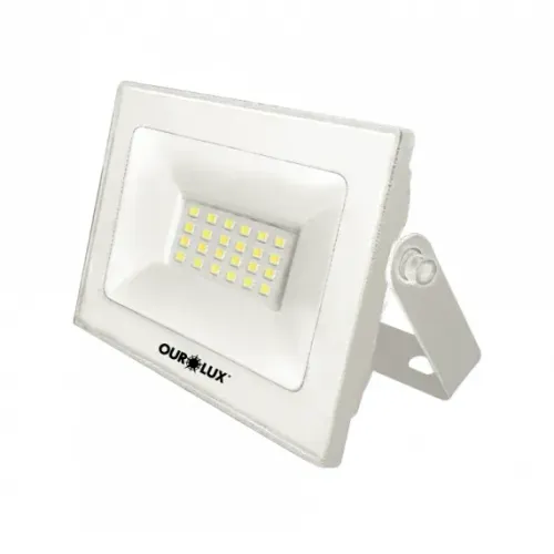Refletor Led Ourolux Projetor 20w 6500k Bivolt