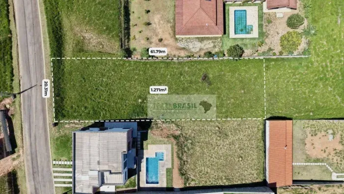 Terreno à venda, 1271 m² por R$ 290.000,00 - Condomínio Encontro das Águas - Nazaré Paulis