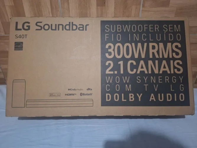 Soundbar LG 300rms lacrado 