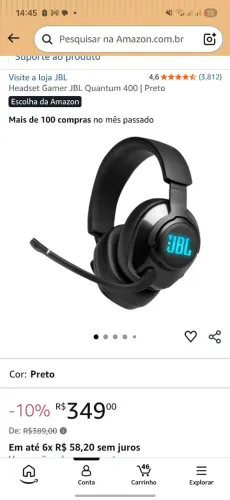 HEADSET JBL NOVO LACRADO