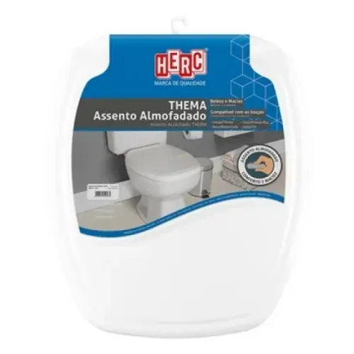 ASSENTO HERC THEMA ALMOFADADO BRANCO