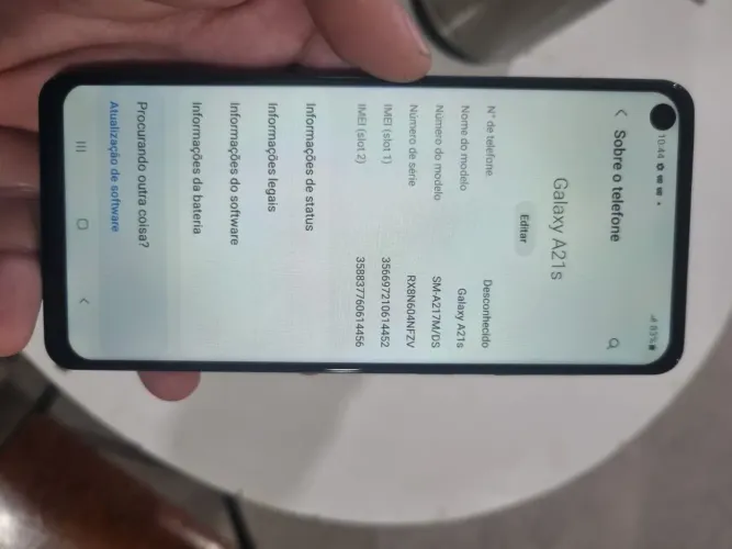 Celular Samsung a21s 64 gigas