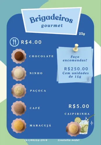 Brigadeiros gourmet 