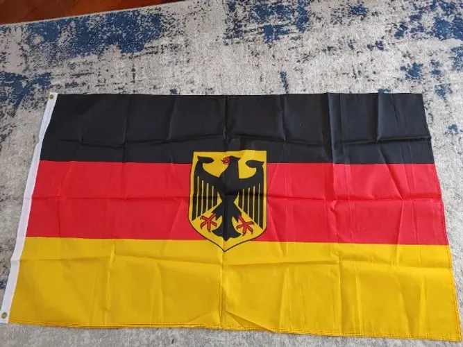 bandeira alemanha aguia tecido sintetico