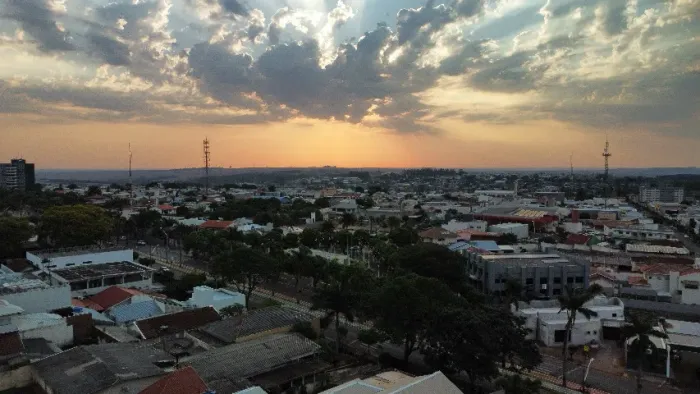 gravação de vídeos e fotos aéreas