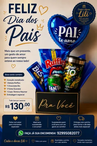 Cesta dia dos pais 