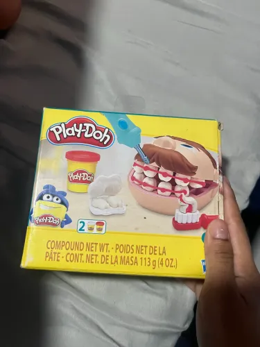 massinha play-doh dentista 