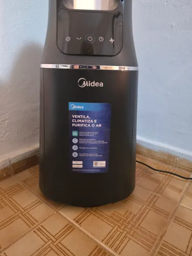 Ventilador e purificador de ar Midea - novo