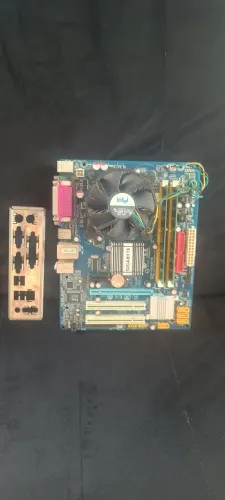 Kit placa mãe + Processador + Memória LEIA ANÚNCIO