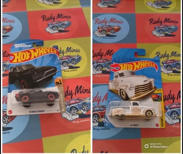 Conjunto Hot wheels