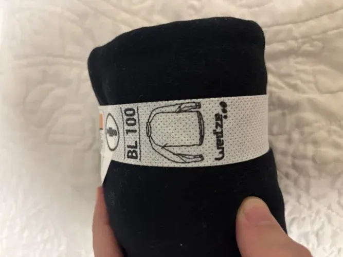 Camisa Térmica Segunda Pele Wedze BL 100 Masculina Manga Longa Preta M com Etiqueta