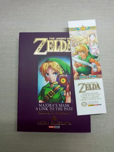 Mangá: The Legend of Zelda - Majoras Mask + Brinde