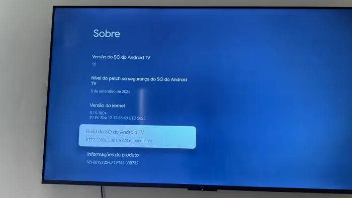 Televisão QLED 4K - 55 polegadas 