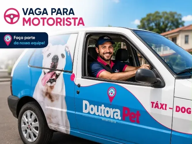 Vaga Motorista Entregador Pet Shop