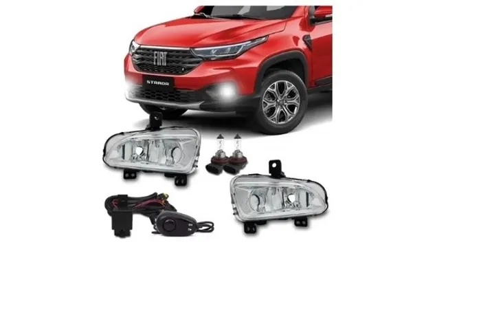 Kit Farol Milha Neblina Strada 2020 2021 2022 Bt Alternativo