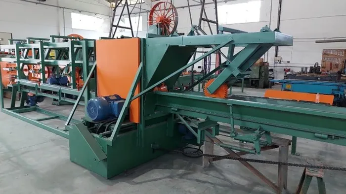 Máquinas Serrarias Linha Geminada