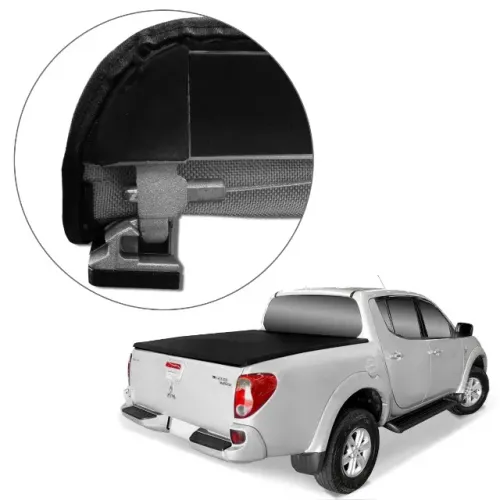 Capota Marítima Mitsubishi L-200 riton Curta - C/ Gra - Flash Cover FF928